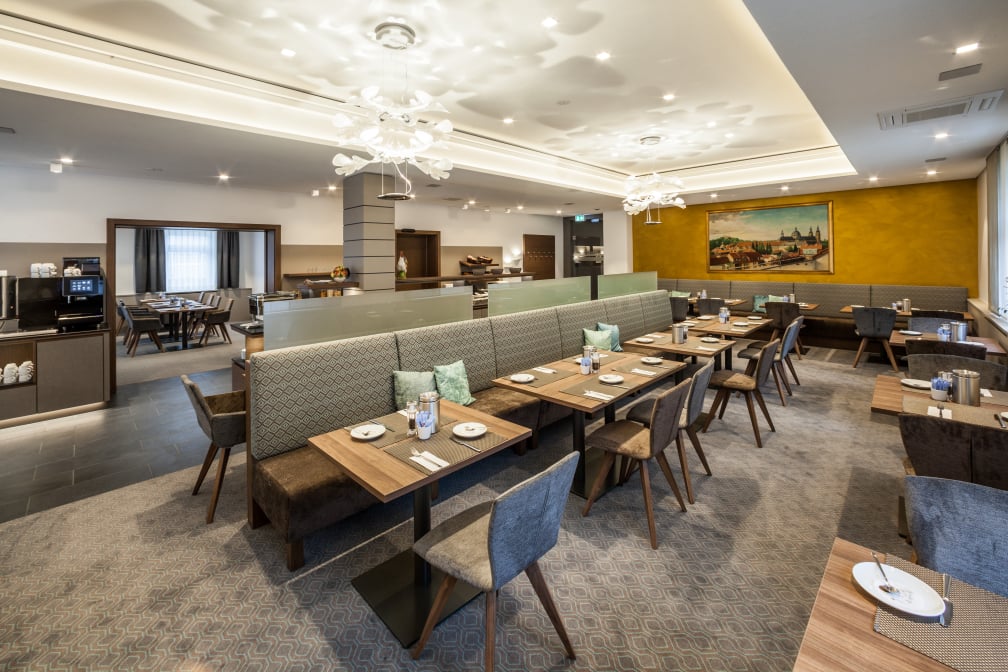 Der Frühstücksraum